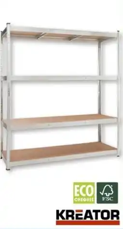 Hubo Étagère galvanisée heavy duty aanbieding