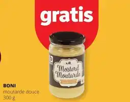Spar Boni moutarde douce aanbieding