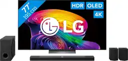 Coolblue LG OLED 77 C6 (2026) + LG DS95TR aanbieding