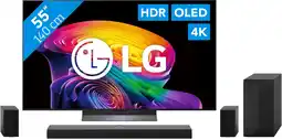 Coolblue LG OLED 55 C6 (2026) + LG DS70TR aanbieding