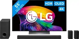 Coolblue LG OLED 55 C6 (2026) + LG DS80TR aanbieding