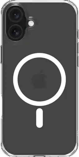 Coolblue BlueBuilt Protective Back Cover avec MagSafe iPhone 16 Plus Transparent aanbieding