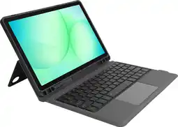 Coolblue BlueBuilt Samsung Galaxy Tab A11 Plus Toetsenbord Hoes AZERTY Zwart aanbieding