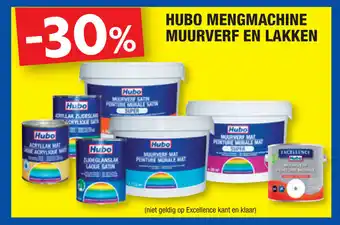 Hubo Mengmachine muurverf en lakken aanbieding