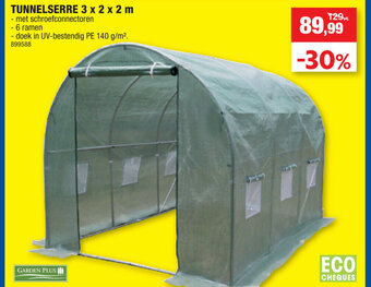 Hubo Tunnelserre 3 x 2 x 2 m aanbieding