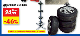 Hubo Velgenboom met hoes aanbieding