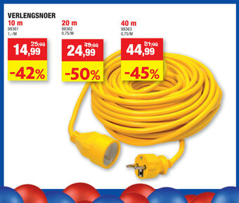 Hubo Verlengsnoer 10 m aanbieding