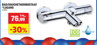 Hubo Bad/Douchethermostaat "Lugano" aanbieding