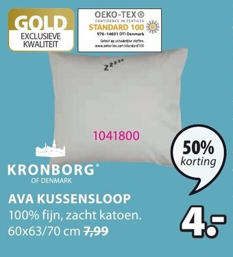 Jysk Kronborg Ava Kussensloop aanbieding