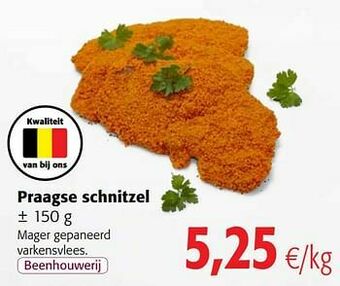 Colruyt Praagse schnitzel aanbieding
