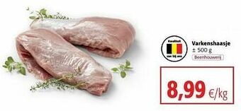 Colruyt Varkenshaasje aanbieding