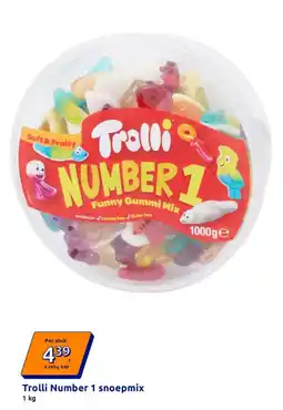 Action Trolli Number 1 snoepmix aanbieding