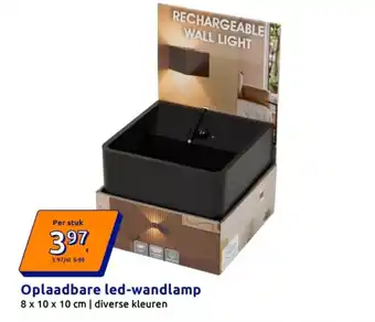 Oplaadbare led-wandlamp