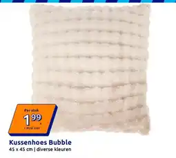 Action Kussenhoes Bubble aanbieding