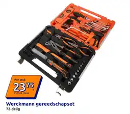 Action Werckmann gereedschapset aanbieding