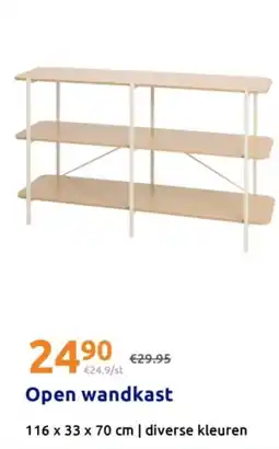 Action Open wandkast aanbieding