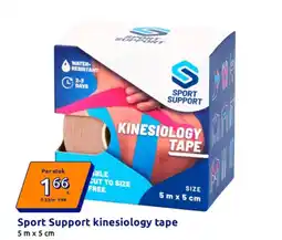 Action Sport Support kinesiology tape aanbieding