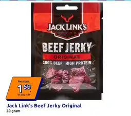 Action Jack Link's Beef Jerky Original aanbieding