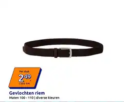 Action Gevlochten riem aanbieding