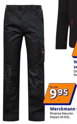Action Werckmann werkbroek aanbieding