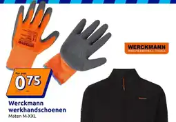 Action Werckmann werkhandschoenen aanbieding