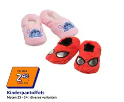 Action Kinderpantoffels aanbieding