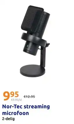 Action Nor-Tec streaming microfoon aanbieding
