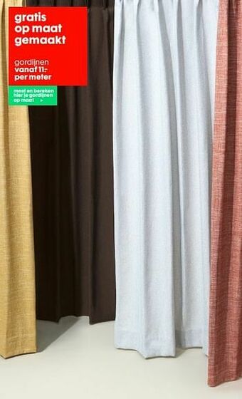 HEMA Gordijnen aanbieding