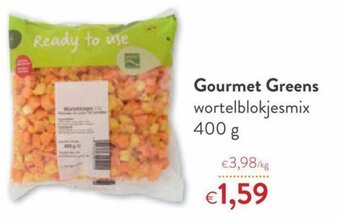 OKay Gourmet Greens wortelblokjesmix aanbieding