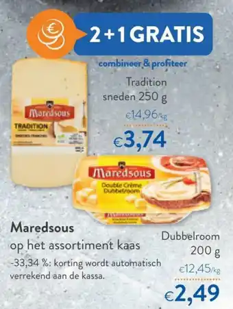 OKay Maredsous op het assortiment kaas aanbieding