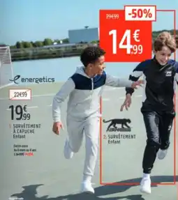 Intersport Survêtement à capuche Enfant aanbieding