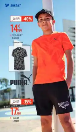 Intersport T-shirt enfant aanbieding