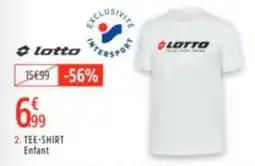 Intersport Tee-shirt Enfant aanbieding