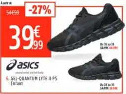 Intersport Asics Gel-quantum lyte ii ps enfant aanbieding