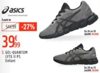 Asics Gel-quantum lyte II ps enfant