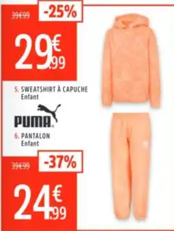 Intersport Sweatshirt à capuche enfant aanbieding