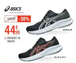Intersport Asics Patriot 14 Adulte aanbieding