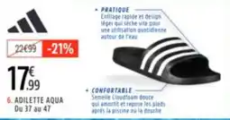 Intersport Adilette aqua aanbieding