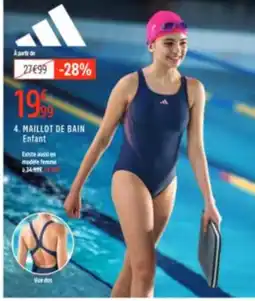 Intersport Maillot de bain enfant aanbieding