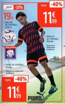 Intersport Ballon de football aanbieding