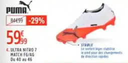 Intersport Ultra nitro 7 match fg/ag aanbieding