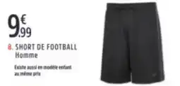 Intersport Short de football homme aanbieding