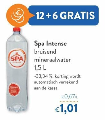 OKay Spa intense bruisend mineraalwater 1,5 L aanbieding