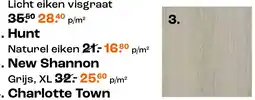 Kwantum Licht eiken visgraat aanbieding