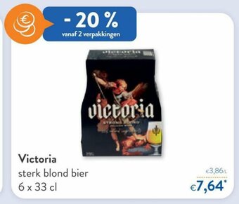 OKay Victoria sterk blond bier 6 x 33 cl aanbieding