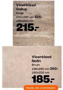 Kwantum Vloerkleed Nolin aanbieding