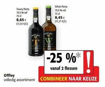 Colruyt Offley volledig assortiment aanbieding