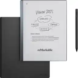 Coolblue reMarkable 2 met Leren Book Case Leer Zwart aanbieding