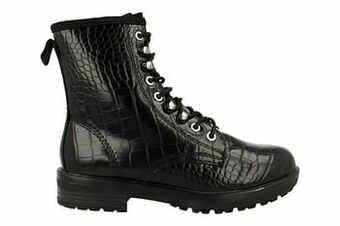 Berca Shoes Tamaris Bottine Dames - Zwart aanbieding