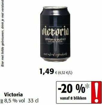 Colruyt Victoria aanbieding